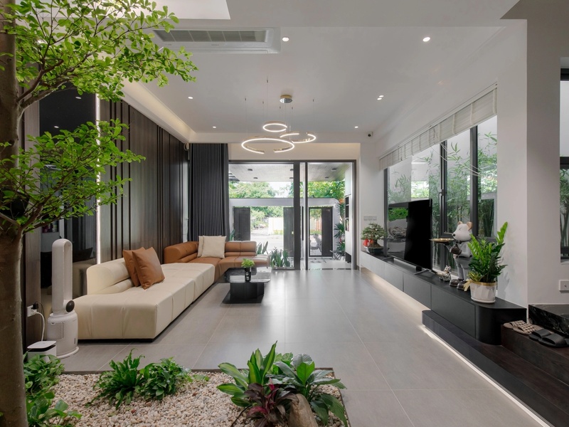 Living room joinery